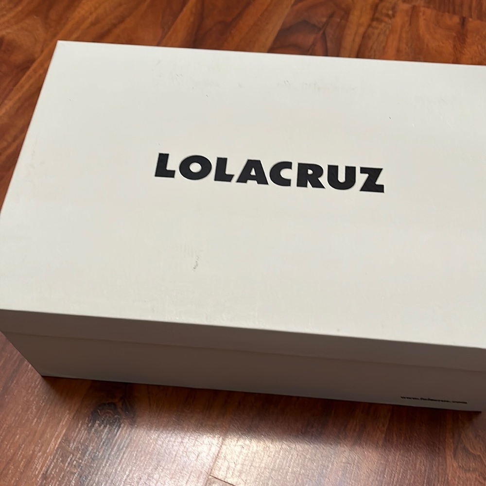 Lolacruz brand new shoes, size 40 never used from Anthropologie